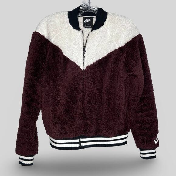 Nike Jackets & Blazers - Nike Sherpa Bomber Jacket